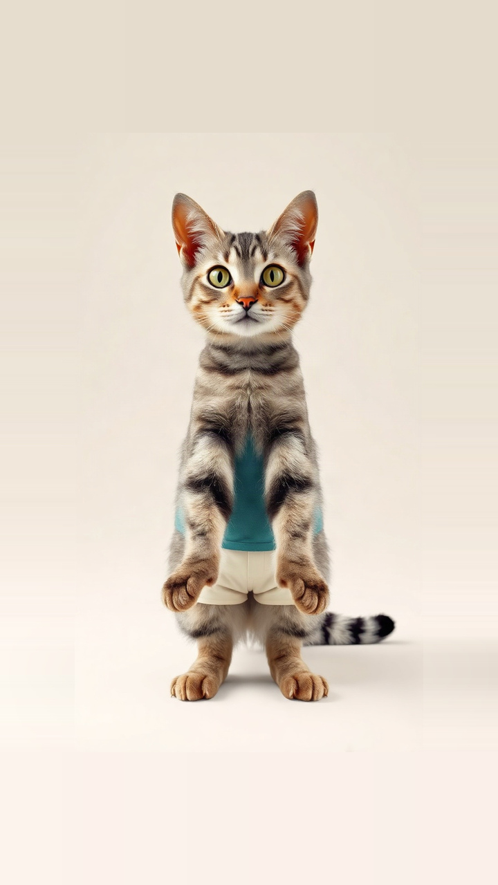 Character image used to test Cat Shuffle; play the video to inspect the generated movement